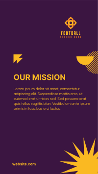 Our Mission Modern Contemporary Facebook Story Design