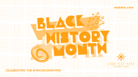 African Diaspora Celebration Facebook Event Cover Design