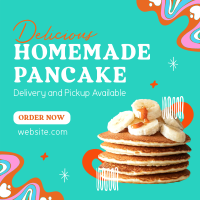 Homemade Pancakes Instagram post Image Preview