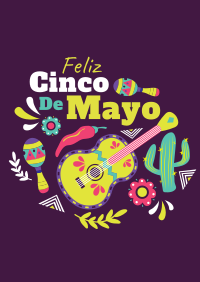 Feliz Cinco De Mayo Poster Image Preview