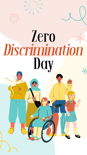 Zero Discrimination Instagram story Image Preview