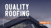 Quality Roofing Facebook Event Cover Design
