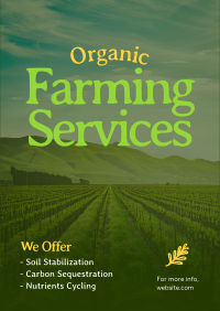 Organic Farming Poster Image Preview