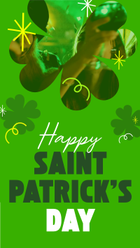 Fun Saint Patrick's Day Facebook story Image Preview