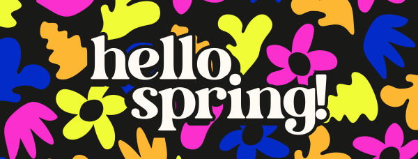 Spring Cutouts Facebook Cover Design Image Preview