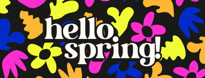 Spring Cutouts Facebook cover Image Preview