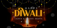 Diwali Festival Celebration Twitter Post Image Preview