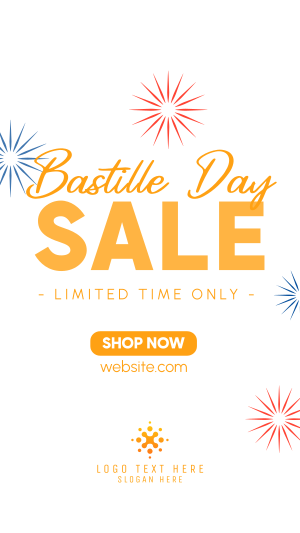 Bastille Clearance Sale Facebook story Image Preview