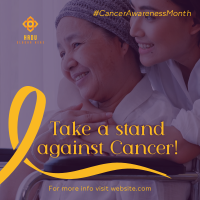 Fight Against Cancer Instagram post Image Preview