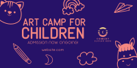 Art Camp for Kids Twitter post Image Preview