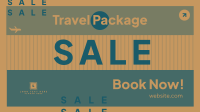 Travel Package Sale Facebook event cover Image Preview