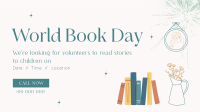 Volunteer Book Reading Animation Preview