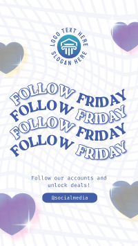 Quirky Follow Friday TikTok Video Design