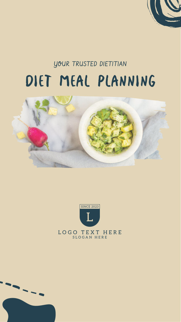 Diet Meal Planning Facebook Story Design Image Preview