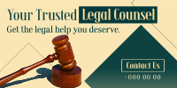 Trusted Legal Counsel Twitter post Image Preview