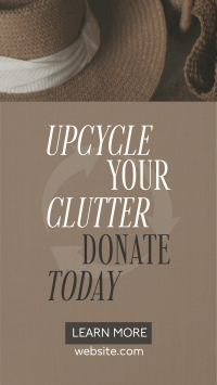 Sustainable Fashion Upcycle Campaign Facebook story Image Preview