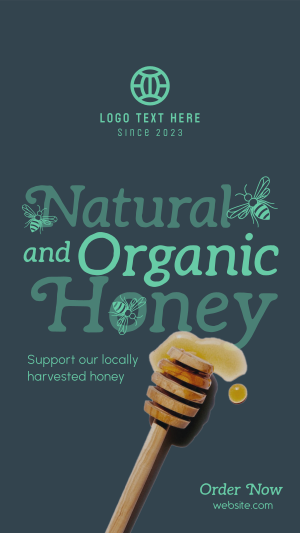 Locally Harvested Honey Facebook story Image Preview