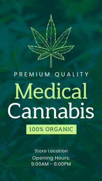 Medical Cannabis Instagram Story Design