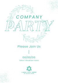 Company Party Poster Image Preview