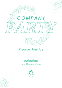 Company Party Poster Image Preview