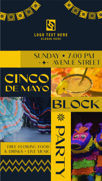 Cinco de Mayo Block Party TikTok Video Design