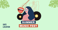 Summer Music Festival Facebook ad Image Preview