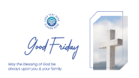 Good Friday Cross Zoom background Image Preview