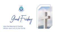 Good Friday Cross Zoom Background Image Preview