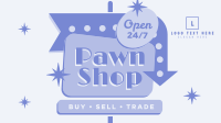 Pawn Shop Sign Facebook Event Cover Design