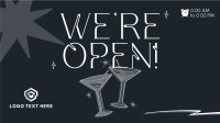 Sparkly Bar Opening Video Design