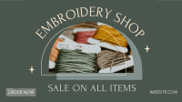 Embroidery Materials Facebook event cover Image Preview
