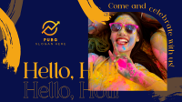 Hello Holi Video Image Preview