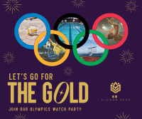 Olympic Watch Party Facebook Post Image Preview