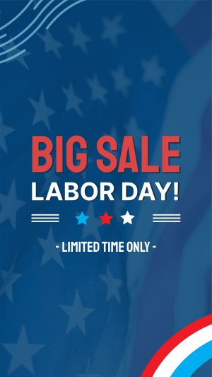 Sale Labor Day Facebook story Image Preview