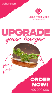 Upgrade your Burger! Instagram Reel Design
