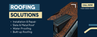 Roofing Solutions Facebook Cover Image Preview