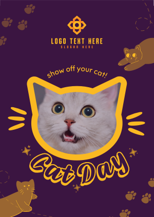 Show off your cat! Poster Image Preview