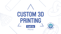 3d Printing Services Facebook event cover Image Preview