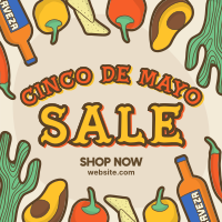 Spicy Cinco Mayo Instagram Post Design