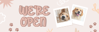 Doggy Photo Book Twitter Header Design