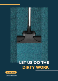 Vacuum Clean Poster Image Preview