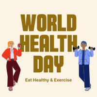 World Health Day Instagram Post Design