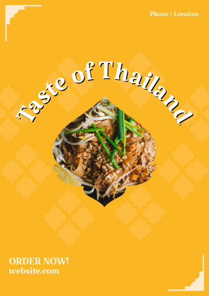 Taste of Thailand Poster Image Preview