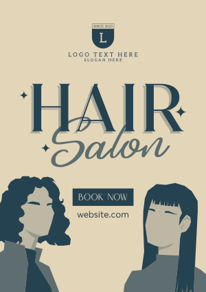 Fancy Hair Salon Flyer Image Preview