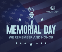 Remember and Honor Facebook post Image Preview