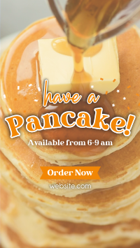 Have a Pancake TikTok video Image Preview
