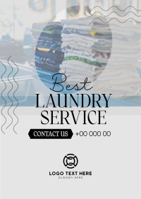 Best Laundry Service Flyer Design