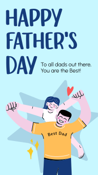 Jolly Father's Day  TikTok video Image Preview