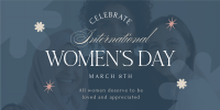 Women's Day Celebration Twitter post Image Preview