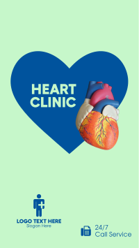 Heart Clinic Facebook story Image Preview